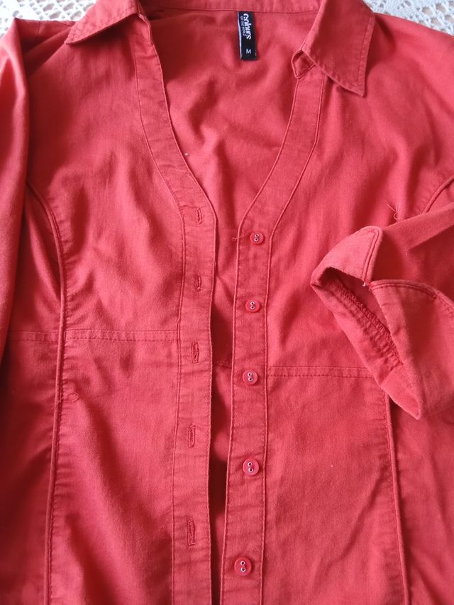 Camisa roja benetton