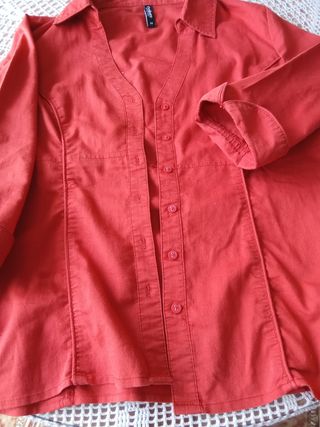 Camisa roja benetton