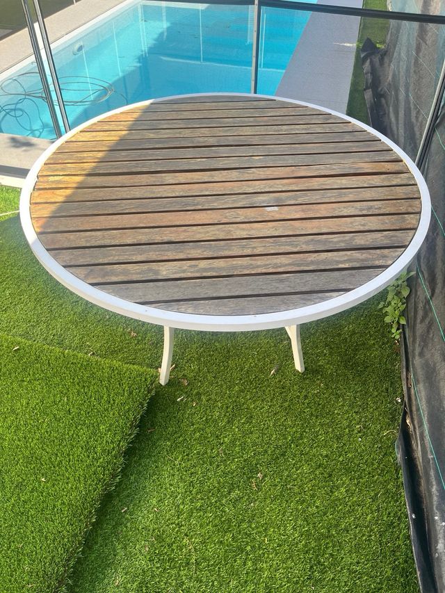 Mesa exterior jardin