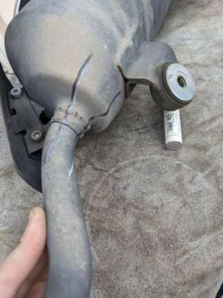 Reparación colector,tubo de escape y catalizador