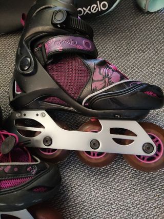 Patines Oxelo 34/37 / JUNIOR con bolsa.
