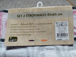 Set 2 strofinacci cucina