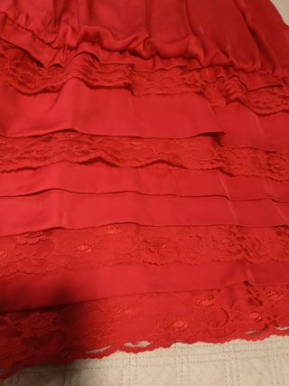 Vestido rojo de fiesta