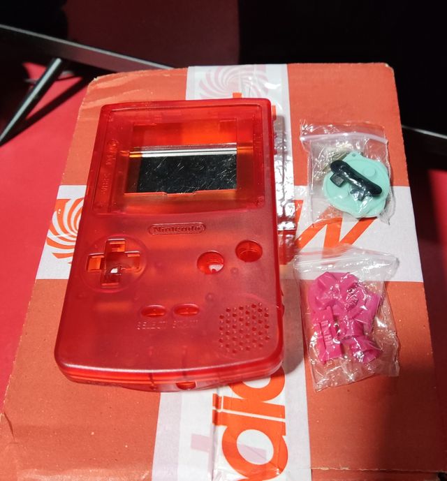 Carcasa Roja Gameboy Color