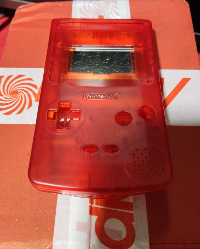 Carcasa Roja Gameboy Color