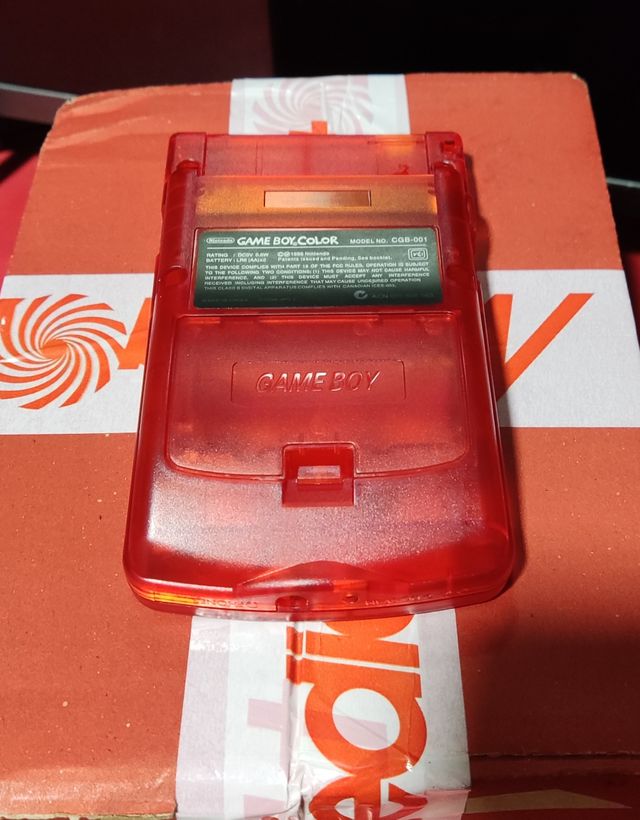 Carcasa Roja Gameboy Color