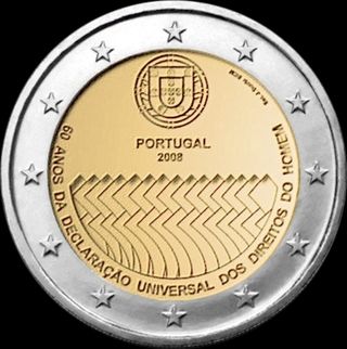 Moneda Portugal 2008