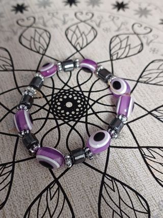 Pulsera de abalorios