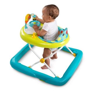 Andador bebe bright Stars león verde plegable