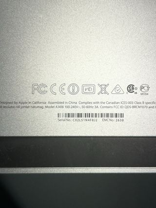 Componentes Apple Imac 21 finales 2013 modeloA1418