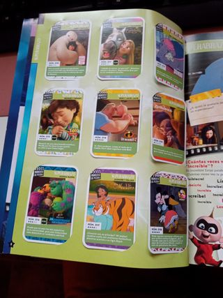 Álbum completo Disney carrefour 
