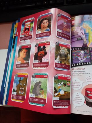 Álbum completo Disney carrefour 
