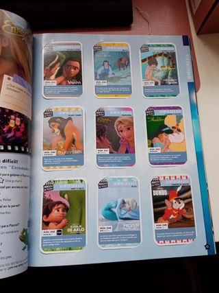 Álbum completo Disney carrefour 