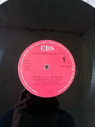 Disco de Vinil Technotronic – Pump Up the Jam 1989