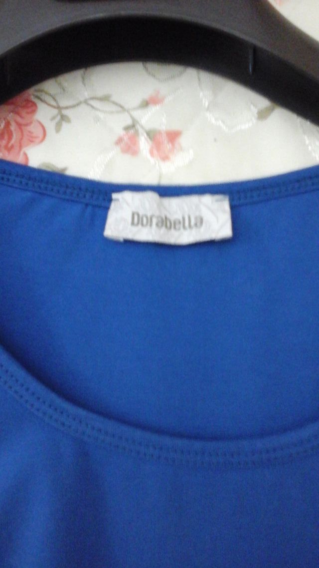 Maglietta maniche corte bluette