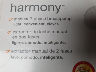 sacaleches MEDELA Harmony manual