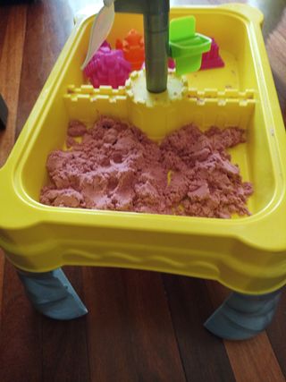 Juego de arena niña niño