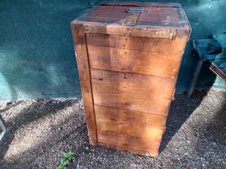 Baúl madera antiguo