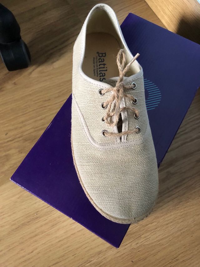 Zapato niño de Nylon en beig ideal comunion