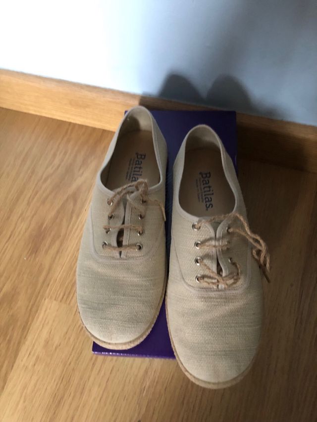 Zapato niño de Nylon en beig ideal comunion