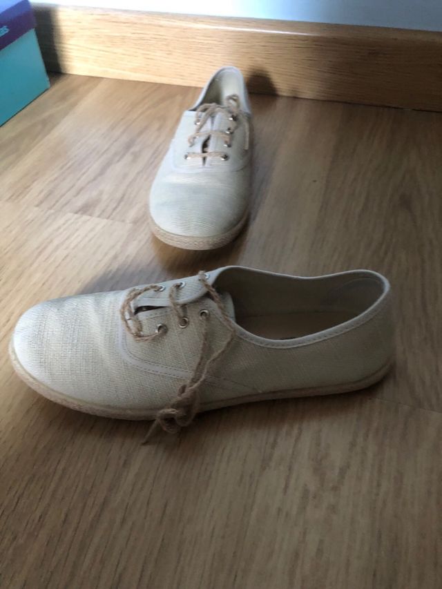 Zapato niño de Nylon en beig ideal comunion