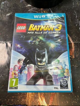 LEGO WII U BATMAN 3 pal 🇪🇸 precintado