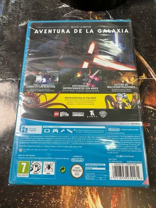LEGO WII U STAR WARS pal 🇪🇸 precintado