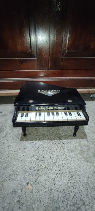 Mini pianoforte piano vintage antiguo