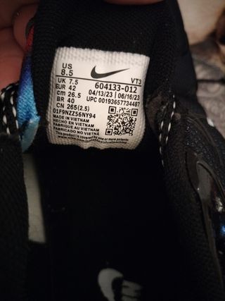 Nike tn nuevas me quedan pequeñas