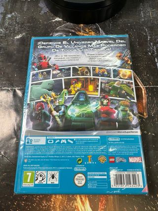 LEGO MARVEL SUPER HEROES WII U pal 🇪🇸 precintado