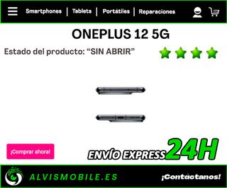 💥Oneplus 12 512GB Negro "Sin abrir"💥