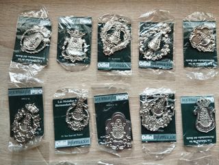 Colección medallas hermandades del Rocío