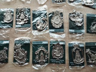 Colección medallas hermandades del Rocío