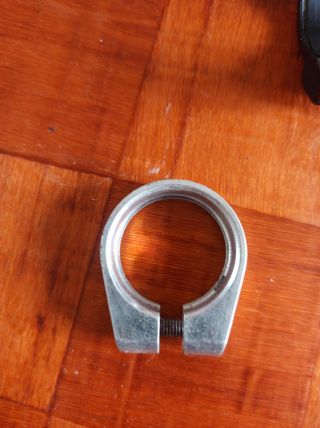 Abrazaderas sillin aluminio
