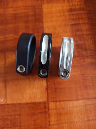 Abrazaderas sillin aluminio