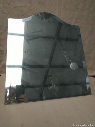 luna de espejo biselada antigua