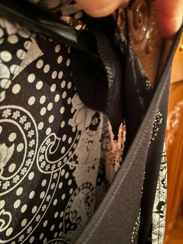 Maglia donna damascata