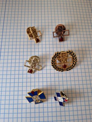 Coleccion de insignias donantes de sangre Albacete