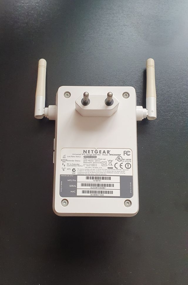 Repetidor Wifi NetGear