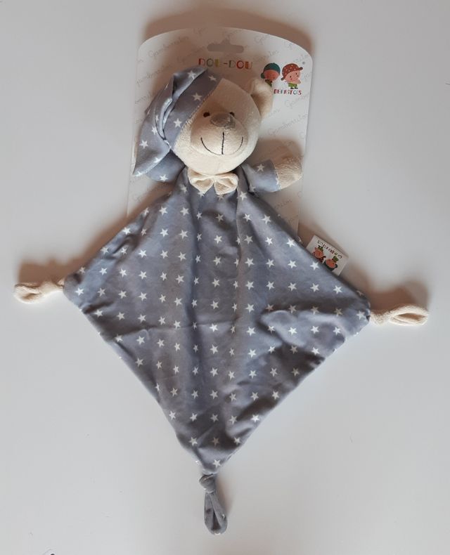 Mantita de apego osito, a estrenar.