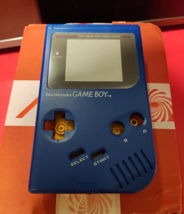Carcasa GameBoy Azul Amarilla