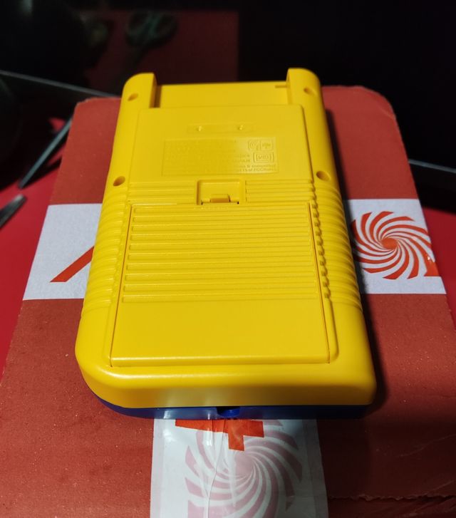 Carcasa GameBoy Azul Amarilla