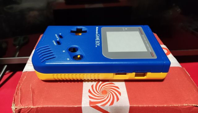 Carcasa GameBoy Azul Amarilla