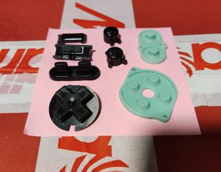 Botones Negros Gameboy Color