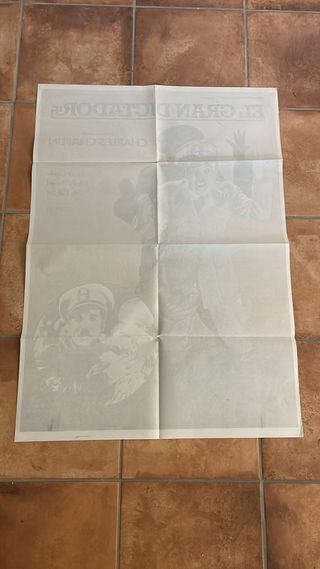 EL GRAN DICTADOR CHARLES CHAPLIN POSTER ORIGINAL