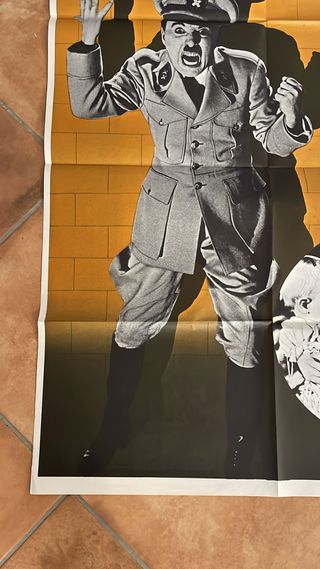 EL GRAN DICTADOR CHARLES CHAPLIN POSTER ORIGINAL