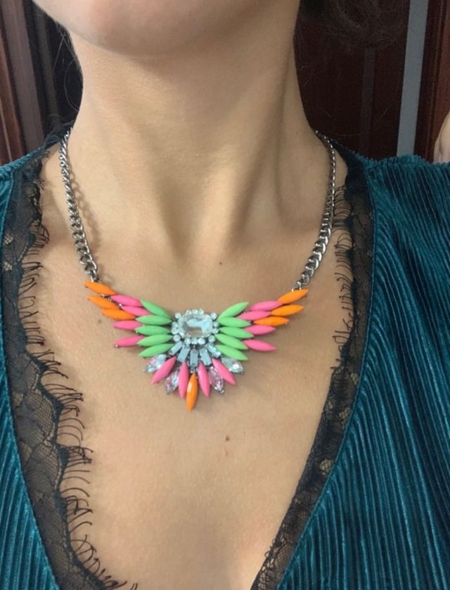 Collana multicolore/ Colar multicolorido/ Collier 