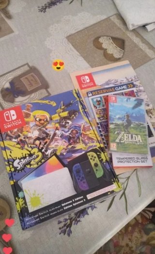 Nintendo switch splatoon edition