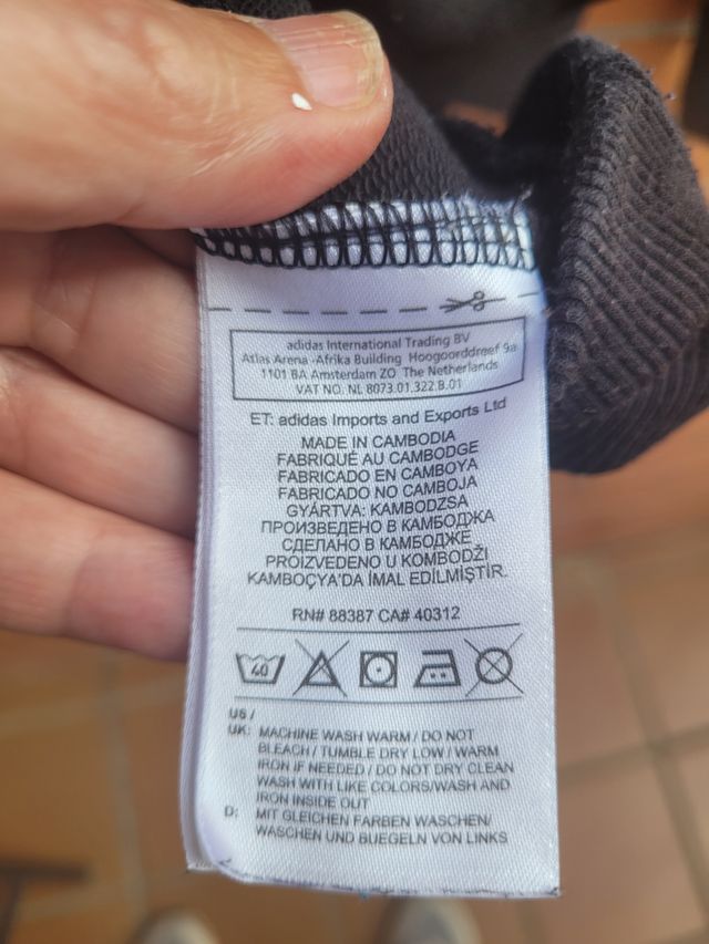 Sudadera Adidas Talla M unisex