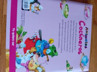 Libro animales cocineros niños